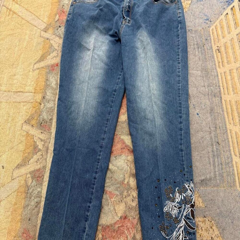Unbranded Women's Blue and Navy Jeans
